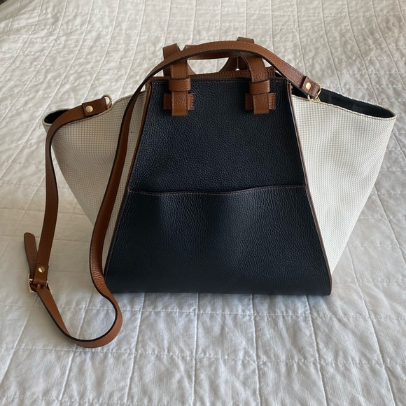 Divina Firenze Colourblock Leather Handbag / Crossbody Purse - Picture 4 of 12